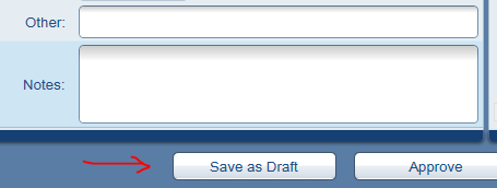 Save as Draft