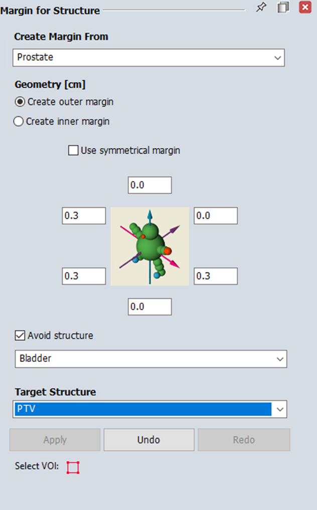 Margin Settings